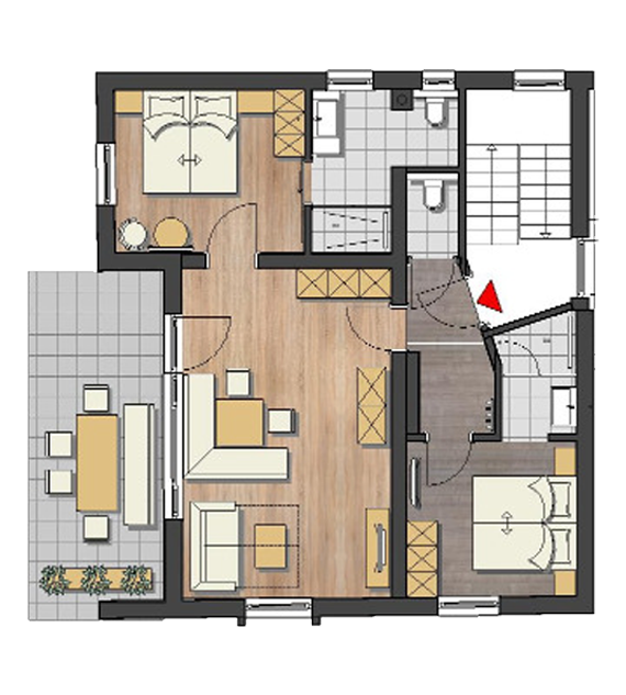 Suite Landhaus-plan
