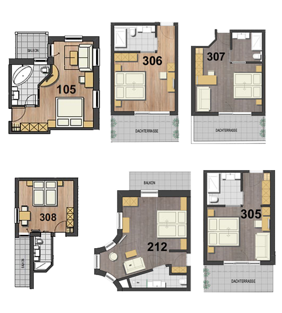 Tschirgant Room-plan